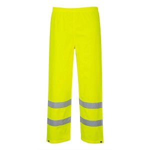 Portwest S480YER Hi-Vis Traffic Pants Hi Viz Green 
