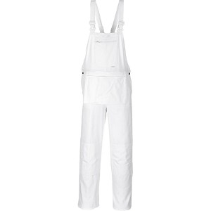 Portwest S810WHR Bolton Painters Bib White 