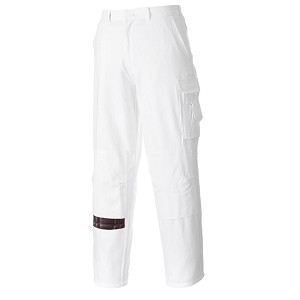 Portwest S817WHR Painters Pants White 