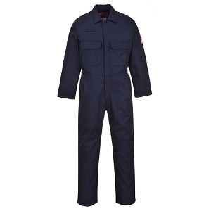 Portwest UBIZ1NAR Bizweld FR Coverall Navy 