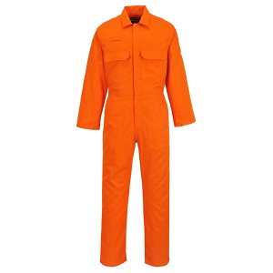 Portwest UBIZ1ORR Bizweld FR Coverall Orange 