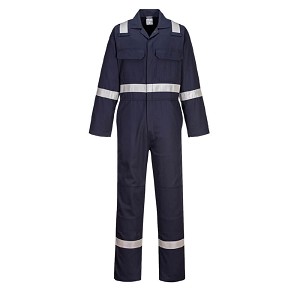 Portwest UBIZ8NAR Bizweld Coverall Navy 