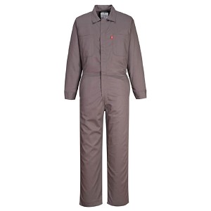Portwest UFR87GRR Bizflame 88/12 Classic FR Coverall Gray 