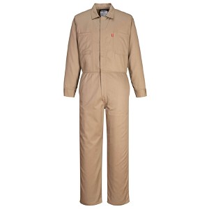 Portwest UFR87KHR Bizflame 88/12 Classic FR Coverall Khaki 