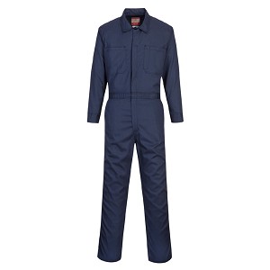 Portwest UFR87NAR Bizflame 88/12 Classic FR Coverall Navy 