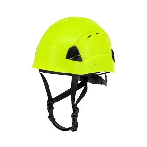 DPG22V Type II Class C Vented Safety Helmet - Hi-Vis Lime 