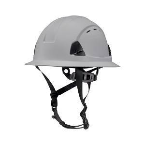 RHF2V Dareware X™ Type II Class C Vented Full Brim Safety Helmet - Light Gray 