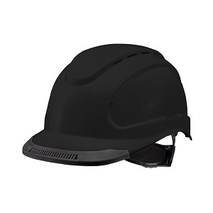 RHH6V Hypeman™ Type I Class C Vented Cap Style Hard Hat - Black 