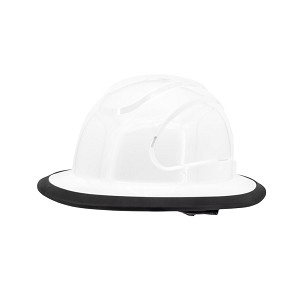 RHJ6 The Judge™ Type I Class G & E Full Brim Hard Hat - White 