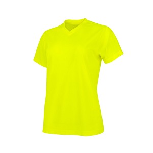 ST11W Women's Non Rated Hi-Vis Short Sleeve Shirt with Max-Dri™ - Green 
