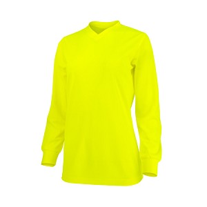 ST21W Women's Non Rated Hi-Vis Long Sleeve Shirt with Max-Dri™ - Green 