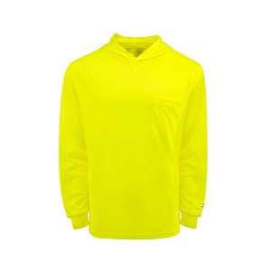 Radians ST61N Green Hooded Mesh Long Sleeve Shirt w/ UV Protection MAIN 