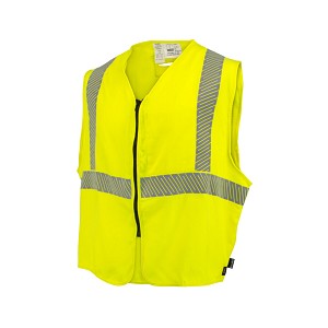 SV99A 5.7 oz Class 2 DH Air Vest with Segmented Reflective Tape - Hi-Vis Green 