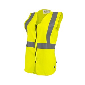 SV99W Class 2 Womens FR Vest - Hi-Vis Green 