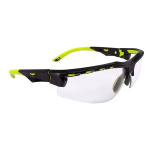 THRAXUS Elite™ Safety Eyewear - Hi-Vis Features - Clear Lens 