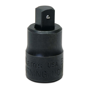Williams Socket Adapter 1-15/16" Length 1/2" Female x 3/8" Male, Black MAIN 