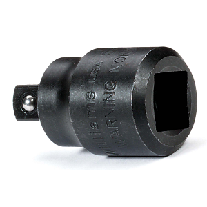 Williams 1/2" Drive Adapter 1/2" Male x 3/4" Female Black MAIN 