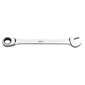 Urrea Chrome Combination Ratcheting Wrench, 12 Point 1/2" 