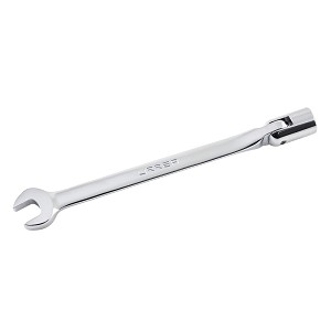 Urrea Chrome Flex Head Combination Wrench, 12 Point 16 mm 