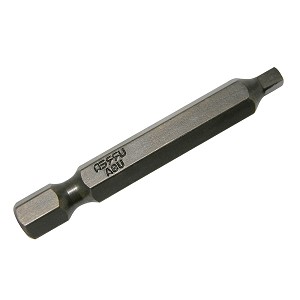 URREA 1/4" Hex Power Drive Square Bit 1-15/16" 