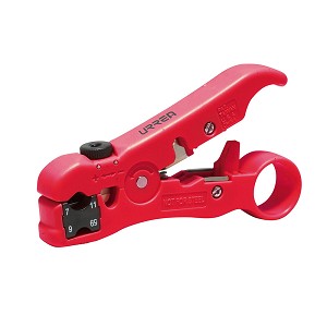 URREA Coaxial Upt/Stp Cable Stripper 4-29/32" Long 