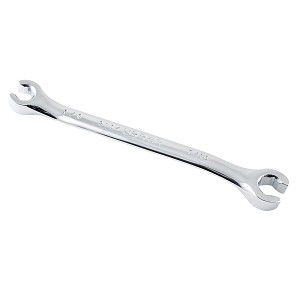 Urrea Chrome Flare Nut Wrench, 3/8” x 7/16” 