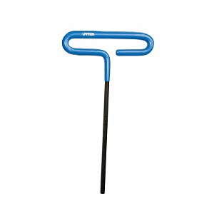 URREA 4mm Vinyl Grip T-Handle 9" & 6" Length Hex Key Metric 