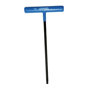 URREA 7mm Ball-End Long Hex Key Metric 9" Length. MAIN 