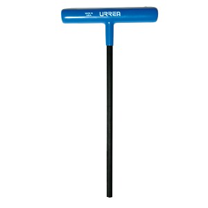 URREA 8mm Ergonimic T-Handle 9" Length Hex Key Metric 