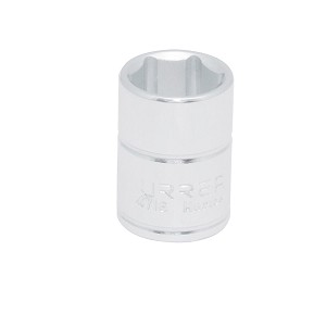 URREA 1/4" Drive Chrome Standard Socket Point 1/2" 