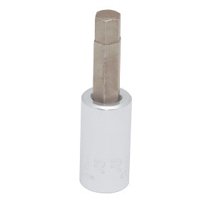 URREA 1/4" Drive Chrome Hex Bit Socket 2 mm 