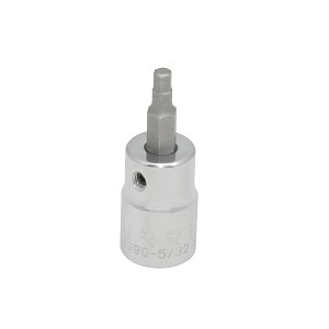 URREA 3/8" Drive Chrome Hex Bit Socket 5/32" 