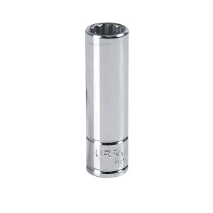 URREA 3/8" Drive Chrome Standard Socket, 12 Point 5/8" 