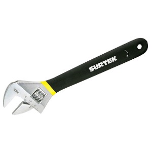 Surtek Cushion Gri Adjustable Wrench, 10 Long 