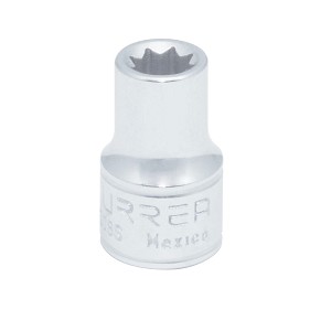 URREA 3/8" Drive Chrome Deep Socket 8 Point 3/8" 