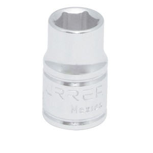 URREA 3/8" Drive Chrome Standard Socket, 6 Point 9 mm 
