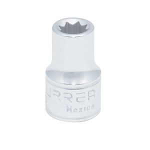 URREA 3/8" Drive Chrome Deep Socket 8 Point 9/16" 
