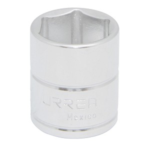 URREA 3/8" Drive Chrome Standard Socket, 6 Point 9/16" 