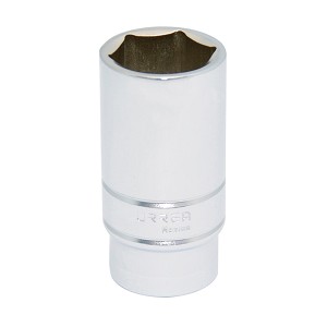 URREA 1/2" Drive Chrome Deep Socket, 6 Point 34 mm 