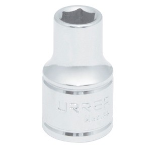 URREA 1/2" Drive Chrome Standard Socket, 6 Point 5/16" 