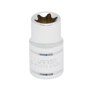 URREA 1/2" Drive Chrome Female Torx Socket E16 