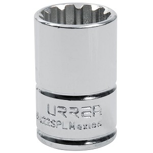 URREA 1/2" Drive Chrome Spline Socket 22 