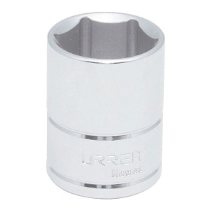 URREA 1/2" Drive Chrome Standard Socket, 6 Point 1-1/16" 