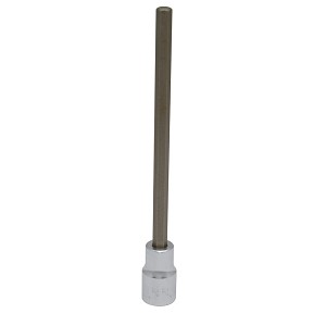 URREA 1/2" Drive Chrome Hex Extra Long Bit Socket 10 mm 