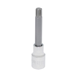 URREA 1/2" Drive Chrome Ribe Bit Socket M9 