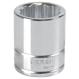 URREA 3/4" Drive Chrome Standard Socket, 12 Point 33 mm 