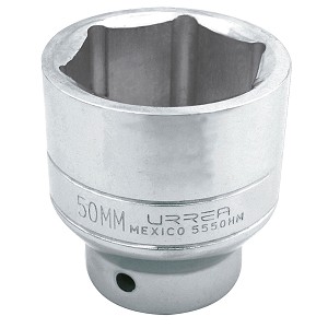 URREA 3/4" Drive Chrome Standard Socket, 6 Point 50 mm 