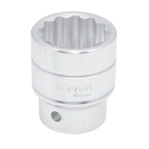 URREA 3/4" Drive Chrome Standard Socket, 12 Point 1-3/4" 