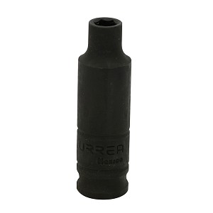 URREA 3/8" Drive Black Deep Impact Socket, 6 Point 11 mm 