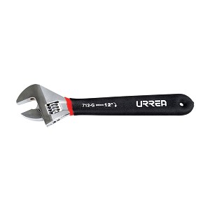 Urrea Rubber grip Adjustable Wrench, 12” Long. MAIN 